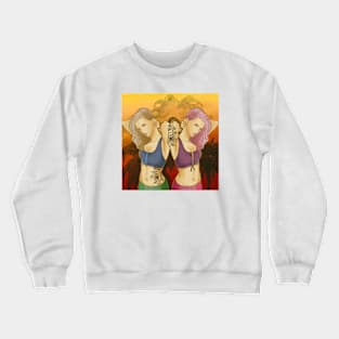 Tattoo girl Crewneck Sweatshirt